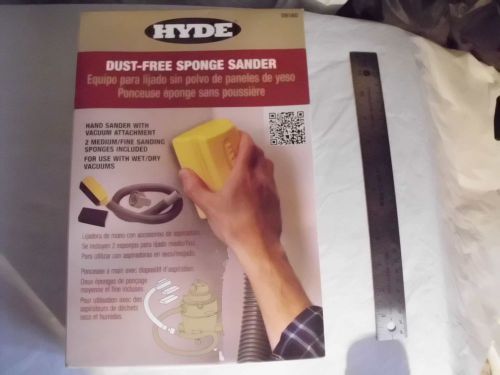 DUST FREE SPONGE SANDER WITH VACUME ATTACHMENT