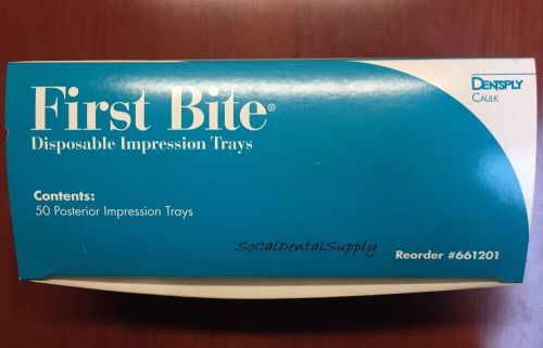 First Bite Disposable Bite Registration Trays Posterior Dentsply 50/box #661201