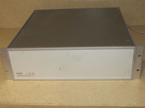 PROGRAMMED TEST SOURCES PTS 120 FREQUENCY SYNTHESIZER MODEL 120RKN (E)