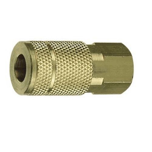 Forney 75485 Tru-Flate Compatible Air Fitting Coupler, 3/8&#034; x 1/
