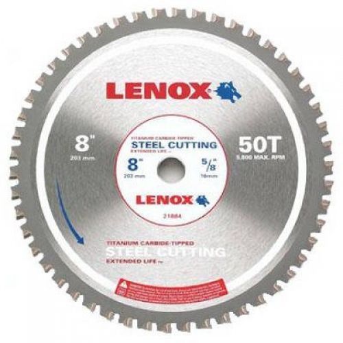 Lenox Tools LENOX Tools Circular Saw Blade, Steel-Cutting, 8-inch, 50T