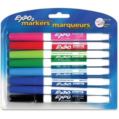 Expo Low Odor Dry-erase Markers 86601C