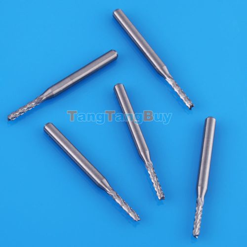 New 10 pcs carbide end mill tungsten steel blade cnc/pcb engraving bit for sale