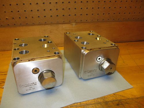 Sun hydraulics hbl hydraulic manifold valve block w/ ckgb xcn cartridge valve for sale