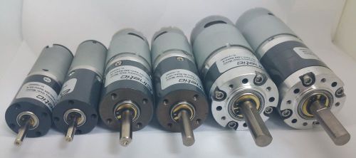 Planetary Gear Electric Motors - 12v Pick Size and Speed