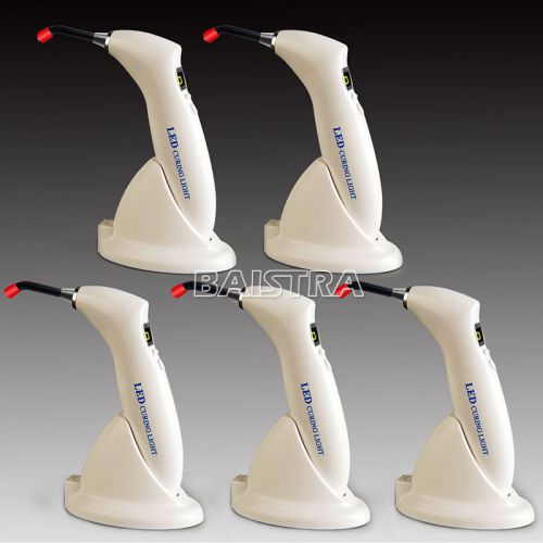 5 pcs dental light curing alight-ii 5w high power led 1500mw/cm2 resin cure hot for sale