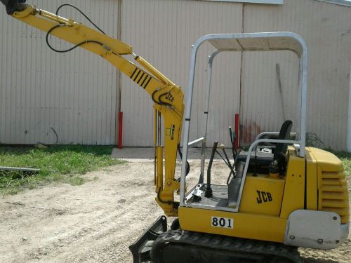 1997 JCB 801 mini excavator