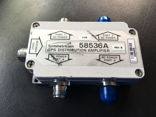 Symmetricom 58536A GPS distribution amplifier splitter