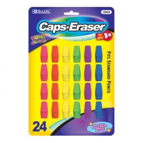 Bazic BAZIC Neon Eraser Top (24/Pack)