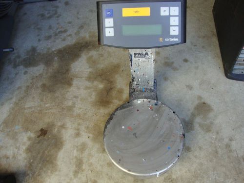 Sartorius PMA 7501x Paint Scale with new Dust Cover and Power Cord