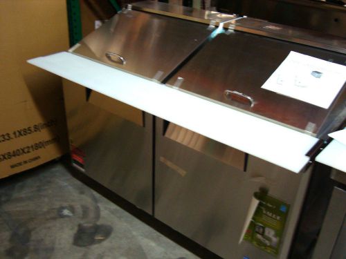 Sandwich mega top 60&#034; prep table turbo air mst-60-24 (new restaurant equipment) for sale