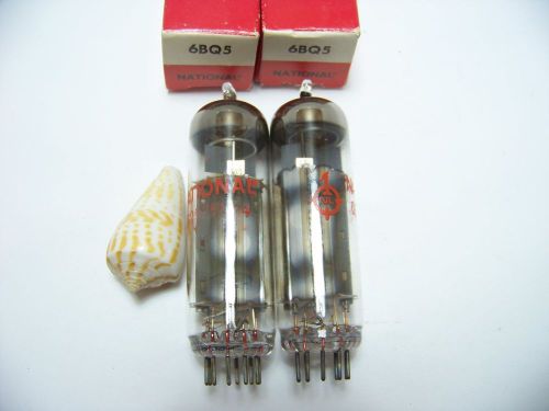 Matched pair rft 6bq5 el84 vintage guitar amplifier pre-amp vacuum tube nos nib for sale