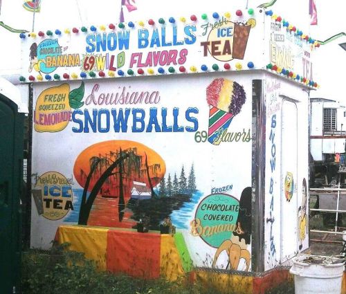 Shaved ice &amp; lemonade concession trailer,carnival,amusement,food,drink,snow ball for sale