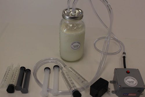 Goat sheep cow milk machine  the brute milking kit™ one half gallon for sale