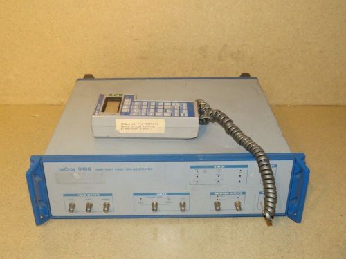 Lecroy 9100 arbitrary function generator w/ lecroy 9100/cp keypad for sale