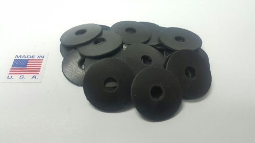 NEOPRENE RUBBER WASHER 1/16 THK X 1&#034;OD X 1/4&#034; ID 25 PC PACK FREE SHIPPING