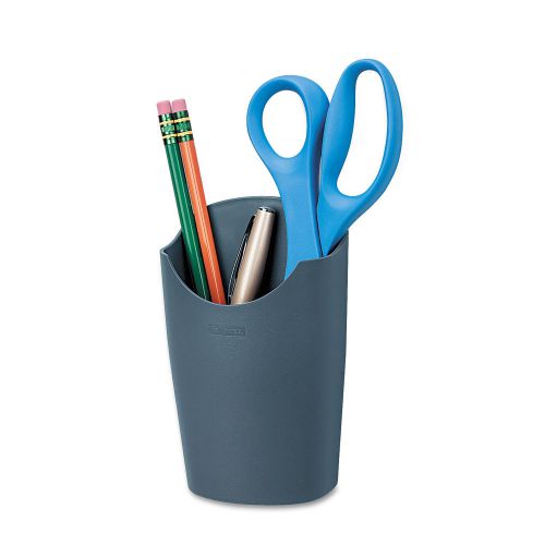 Fellowes Plastic Partition Additions Pencil Cup, Graphite