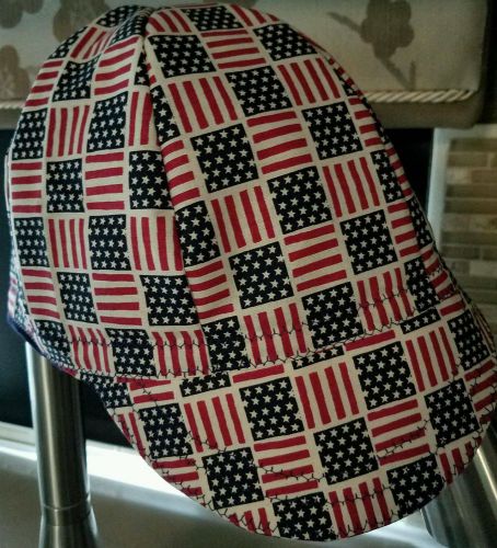 American Flag Welder&#039;s Cap