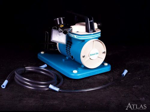 Schuco s130p portable medical aspirator patient aspiration pump w/ hose for sale