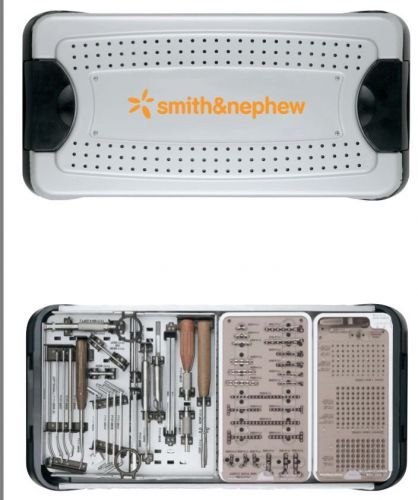 Smith &amp; Nephew Orthopedics Smith Nephew TC-100 Mini Fragment Inst &amp; Implant Set