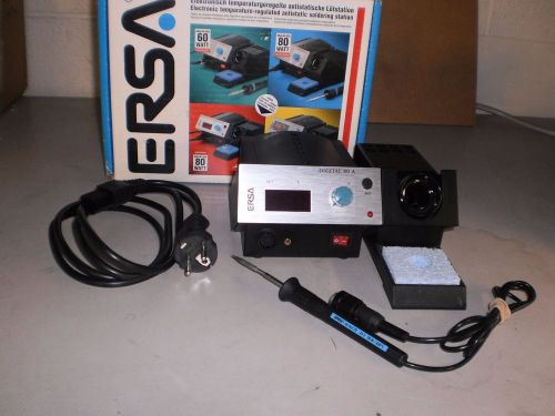 ERSA Digital 80 (80W) Electronically Regulated Soldering Station 230 vac 50Hz.
