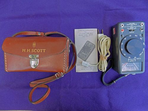 Vintage Scott Sound Level Meter Type 450-B Working Instrument Laboratories