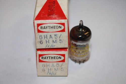 PAIR (QTY 2) 6HA5 / 6HM5 RAYTHEON VINTAGE TUBES - NOS IN BOXES