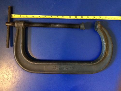 Armstrong  Clamp Heavy Duty 78-410 10&#034;  Turns Nicely ~ Good ~ NO RUSTY THREADS