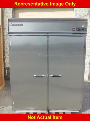 Victory Heated Cabinet, Roll-Thru, Stainless Steel