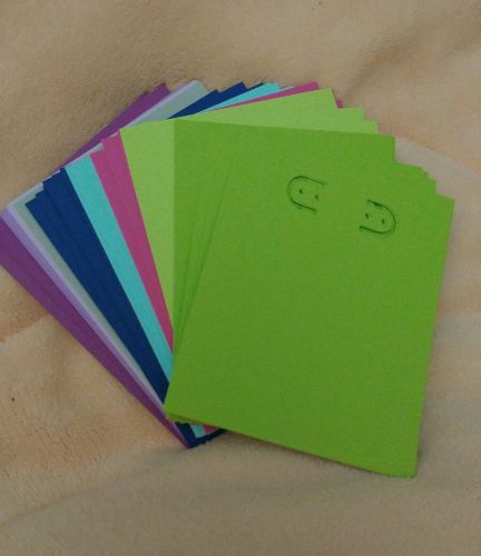 NEW Handmade Earring jewelry display card, 3x4 inch 51 pcs, asst bright colors