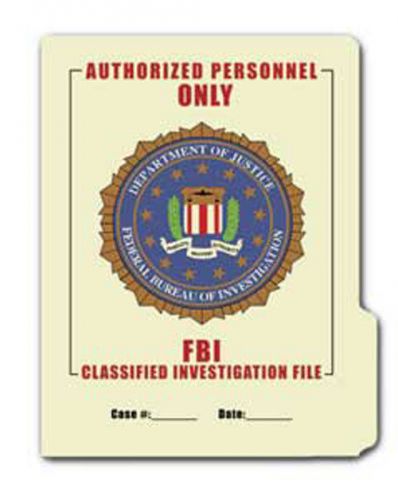 FBI File Folder 5-Pack