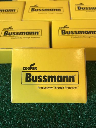 NEW CASE (10) BUSSMAN NON-30 30 AMP CARTRIDGE STANDARD FUSES FREE SHIPPING