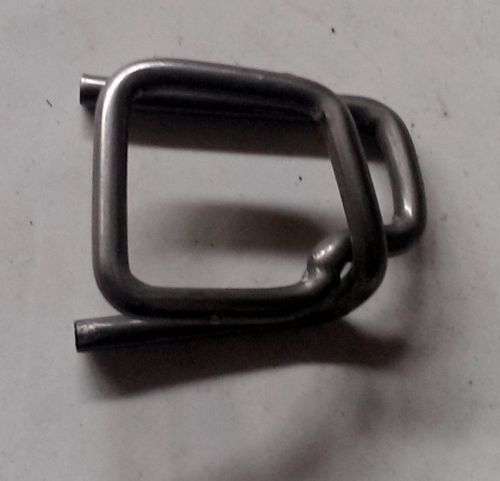 Self locking buckle clip for 1/2&#034; poly strapping - 100 pack for sale