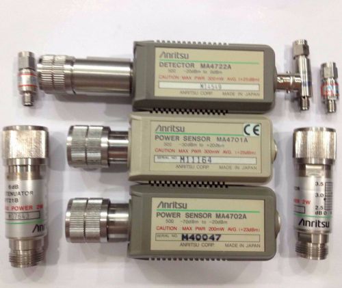 Anritsu MA 4701A,MA 4702A,MA4722A High Accuracy Power Sensor-70 to -20dbm