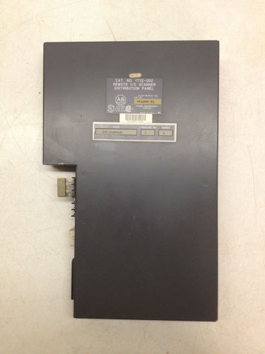 Allen Bradley Remote I/O Scanner Panel 1772-SD2