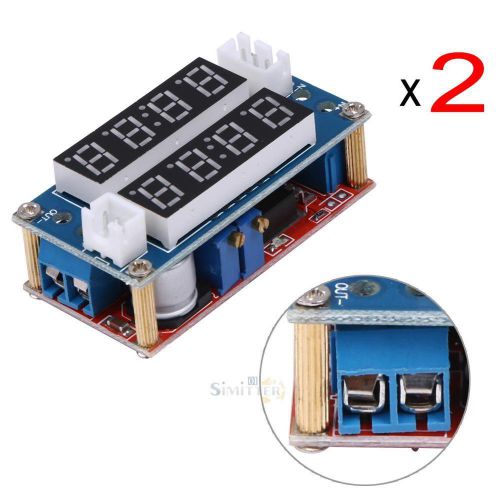 5A Dual Display Constant Current/Voltage Power Module for Li-ion Battery Charge