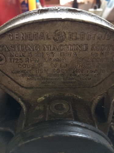 vintage general electric motor