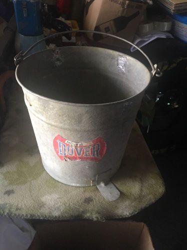 Vintage Dover No. 412 Mopping Equip. Foot Pail