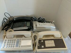 Lot Of 4 Vintage Office Phones