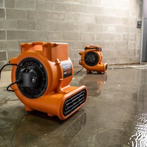 New Blower Fan Air Mover with 2 Built-In Outlets For Daisy Chaining 1625 CFM
