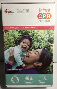 Infant CPR Anytime Kit AHA Heart Association DVD Training + Baby Manikin