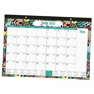 2021-2022 Desk Calendar - 18 Months Large Desk / Wall Calendar, 17&#034;x Medium
