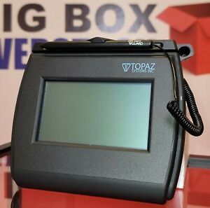 Topaz T-LBK750-BHSB-R SigLite LCD 4x3 Electronic Signature Pad - Free Shipping