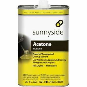 Sunnyside Acetone, Quart 84032 Pack of 12