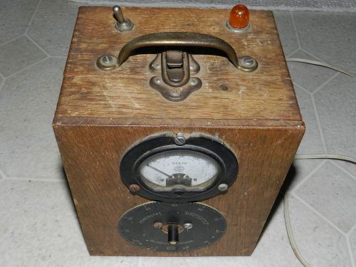 Vintage Superior Electric Co. Powerstat w/Simpson Elec Alternating Current Meter