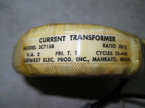 (X5-13) USED MIDWEST ELECTRIC 3CT15B TRANSFORMER