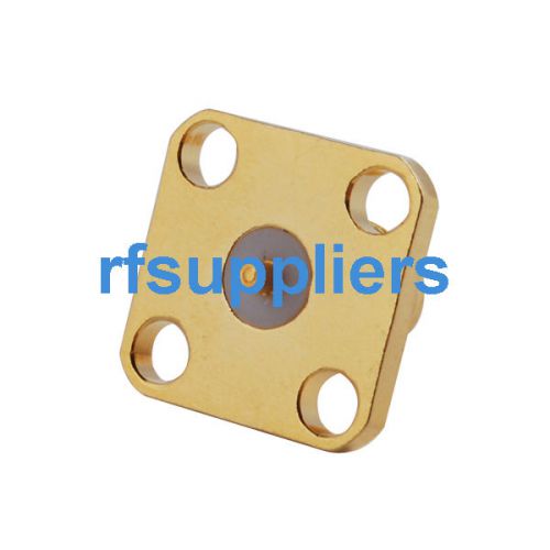 10x rp sma jack female straight 4 hole panel mount solder cup contact connector for sale