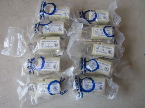 Lot of 10 ortronics or-601002360 bnc adapters type a balun 93 ohmstype 3 tp new for sale