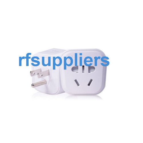 Iec us standard ca/br/th ac power converter socket plug adaptor 3pin 3750w new for sale
