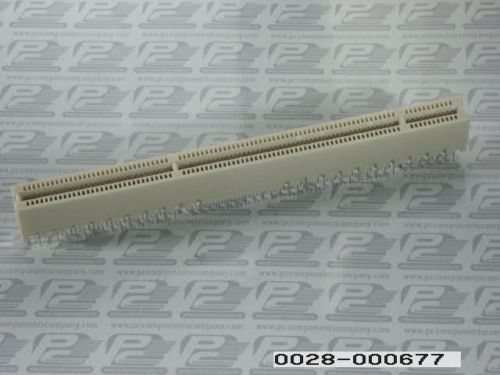 4-pcs conn card edge skt 184 pos 1.27mm solder st thru-hole 1-145168-2 11451682 for sale
